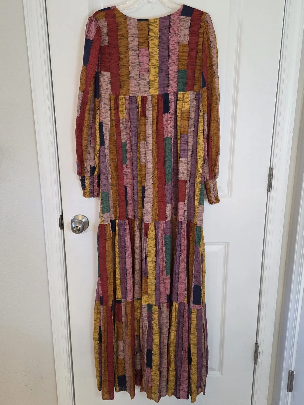 FARM Rio Multicolored Block Stripe Maxi Dress - Picture 2 of 13